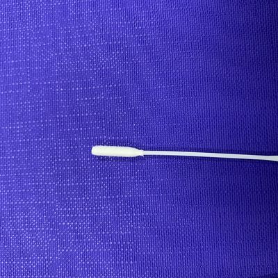 Cotonete de algodão médico do teste de laboratório, cotonete nasal lateral do teste de fluxo